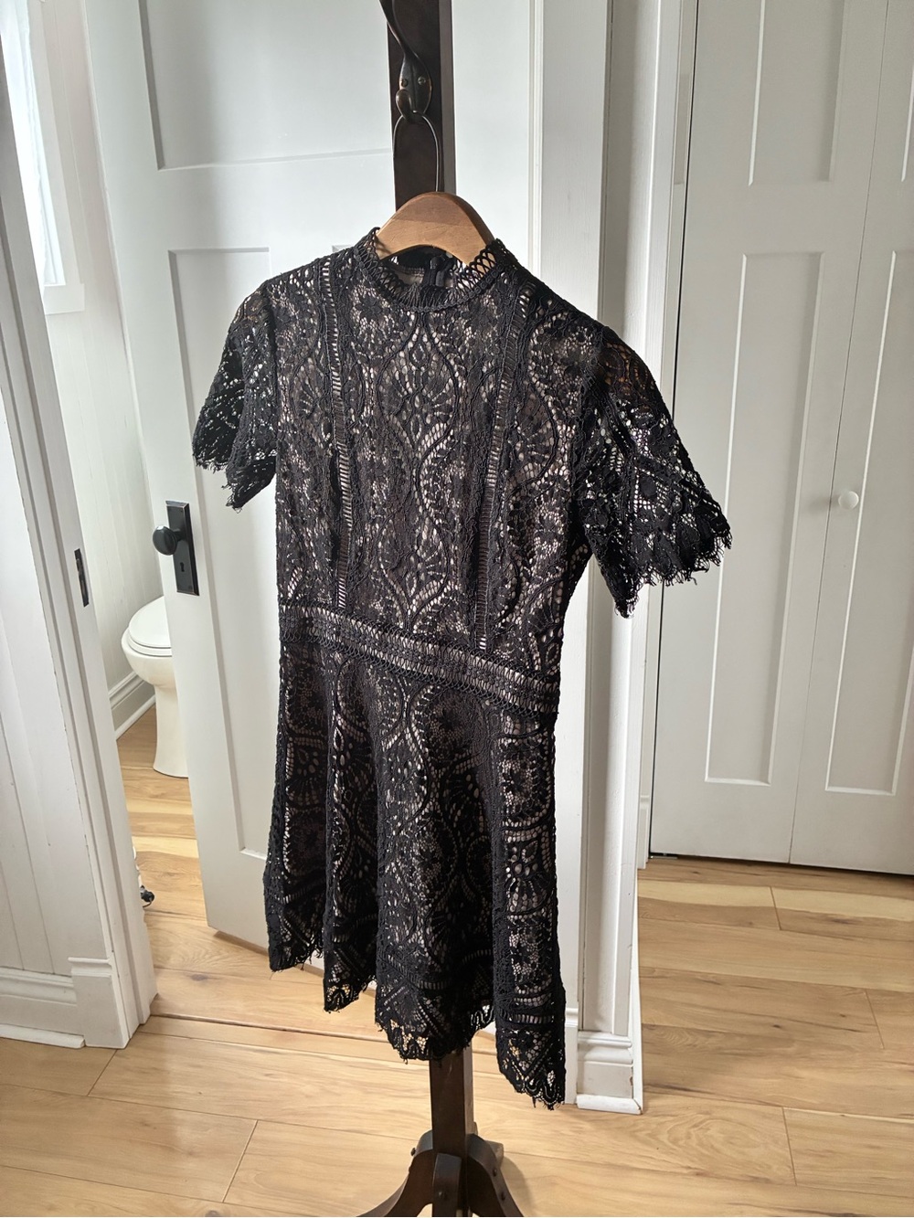 BB Dakota Aria Lace Dress – Black – RSVP by Steve Madden – Size 2